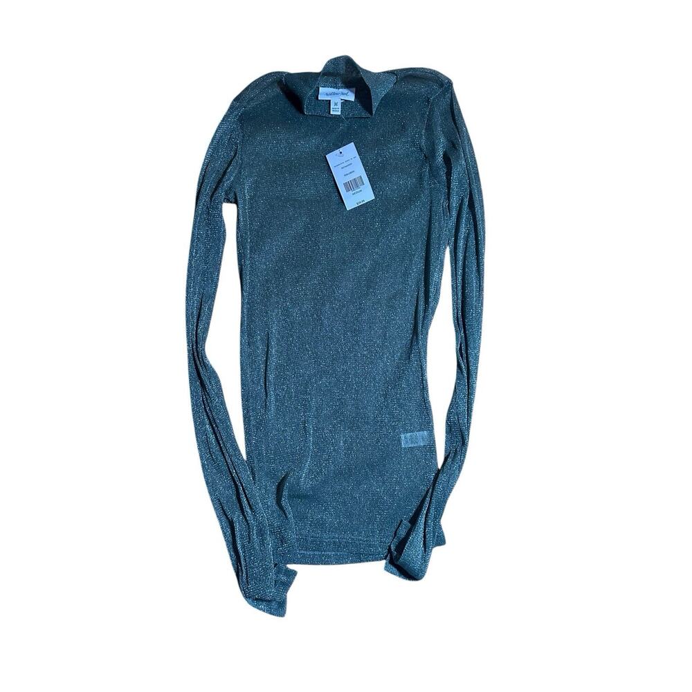 Willow And Root Mesh Green Shirt Size M